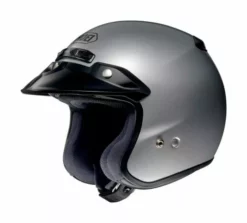 Shoei RJ Platinum-R Helmet -Shoei Helmets Sales Shoei RJ Air Platinum R Helmet Light Silver 1