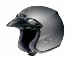 Shoei RJ Platinum-R Helmet -Shoei Helmets Sales Shoei RJ Air Platinum R Helmet Matte Grey 1