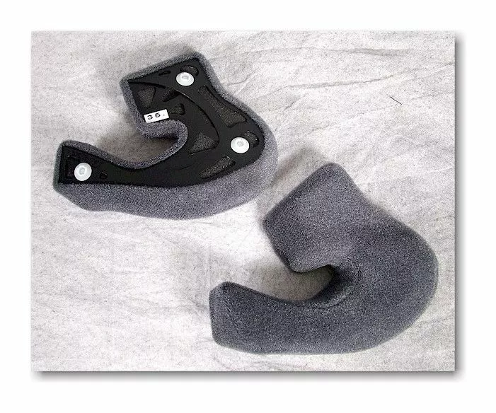 Shoei Multitec / RJ Platinum-R Cheek Pads 4 Shoei Multitec / RJ Platinum-R Cheek Pads - Image 2