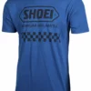 Shoei Checkered T-Shirt -Shoei Helmets Sales shoei checkered t shirt blue black 1 scaled