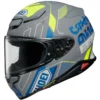 Shoei RF-1400 Accolade Helmet -Shoei Helmets Sales shoei rf1400 accolade helmet grey blue yellow 4