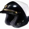 Shoei RJ Platinum-LE Hi-Rise Helmet -Shoei Helmets Sales shoei rj platinum le hi rise helmet black white 1